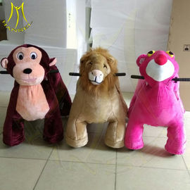 Hansel rechargable amusement park electric scooter stuffed ride on animals proveedor