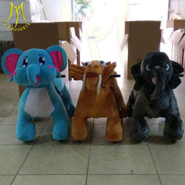 Hansel family park battery powered walking stuffed animal electric ride proveedor