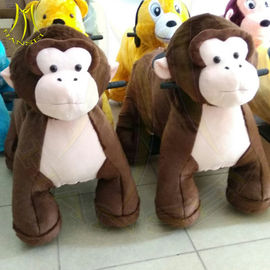 Hansel amusement park electric plush ride toy animal zoo ride for sale proveedor