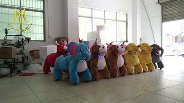 Hansel indoor game center for ride  plush motorized animals fun fair equipment for sale proveedor