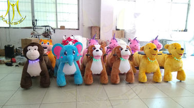 Hansel indoor game center for ride  plush motorized animals fun fair equipment for sale proveedor