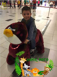 Hansel shopping mall electric mountable animal plush ride coin operated children rides car proveedor