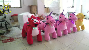 Hansel  indoor amusement game machine plush animal toys for kids ride machines proveedor