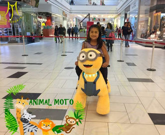 Hansel  stuffed animal elephantl ridingon furry animals electric cars in shopping mall amusement park proveedor