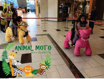 Hansel hot-selling kids electronic car ride dog furry animal toys for Christmas riding proveedor