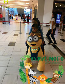 Hansel Zoo animals toys for children zippy walking pets plush riding horse toy shopping mall proveedor