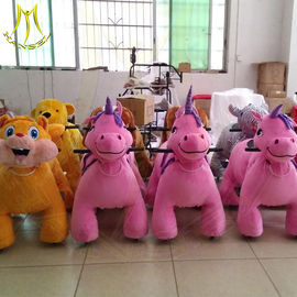 Hansel amusement park children electric products walking stuffed animal rides proveedor
