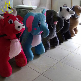 Hansel High quality plush coin operated electric kids ride on stuffed animals proveedor