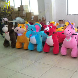 Hansel kiddie outdoor rides battery powered animal walking toys for mall proveedor