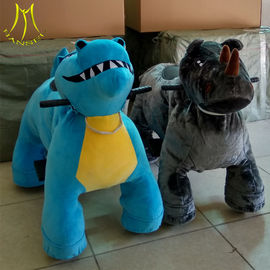 Hansel electric rideable animal in mall and kids ride on animals amusement park games plush  stuffed  animal proveedor