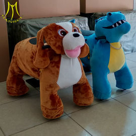 Hansel electric rideable animal in mall and kids ride on animals amusement park games plush  stuffed  animal proveedor