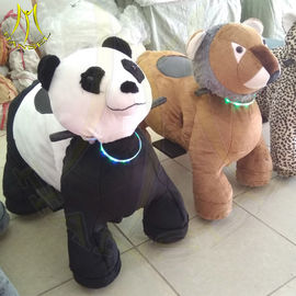 Hansel amusement park electric stuffed ride on Zoo animals toys for sale proveedor