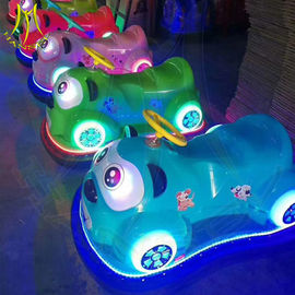 Hansel amusement park plastic kids token operated toy bumper cars proveedor