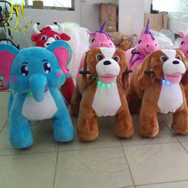 Hanselhot selling battery operated electric ride on plush animal proveedor