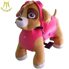 Hansel amusement park indoor stuffed animal electric ride on furry animal proveedor