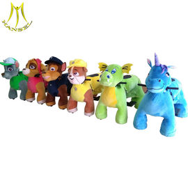 Hansel shopping mall games walking battery operated animal toy ride proveedor