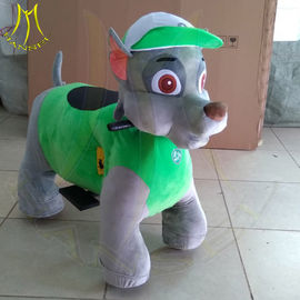 Hansel amusement kids ride on stuffed battery operated animal toy rides proveedor