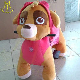 Hansel amusement kids ride on stuffed battery operated animal toy rides proveedor