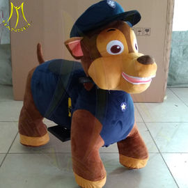 Hansel amusement park electric unicorn motorized plush animal for sale proveedor