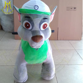 Hansel amusement park electric unicorn motorized plush animal for sale proveedor