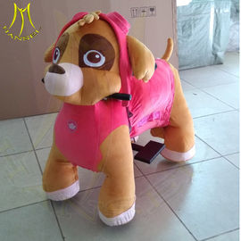 Hansel amusement park electric walking stuffed toy rides for mall proveedor