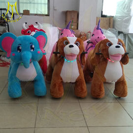 Hansel hot selling amusement electric children walking animals for kids proveedor