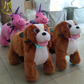 Hansel amusement park games walking stuffed animal ride on toys proveedor