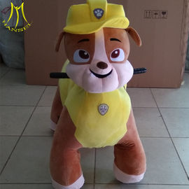 Hansel high quality plush animal electric scooter riding toys 4 wheels proveedor