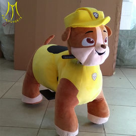 Hansel high quality plush animal electric scooter riding toys 4 wheels proveedor
