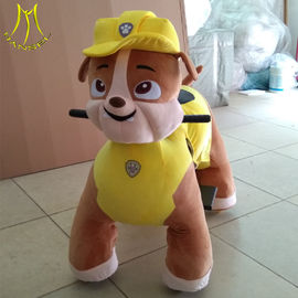 Hansel high quality plush animal electric scooter riding toys 4 wheels proveedor