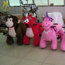 Hansel entertainment walking stuffed animal electric ride on furry animal proveedor