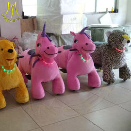 Hansel amusement park playground  games plush animals electric rides proveedor