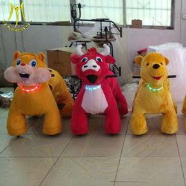 Hansel amusement stuffed animal electric ride on furry animal proveedor