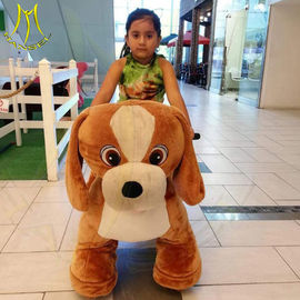 Hansel animal game plush motorized animals plush walking horse rides proveedor