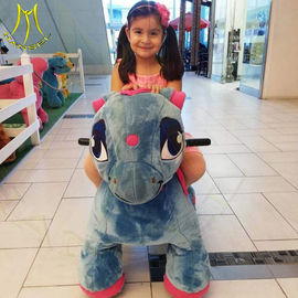 Hansel animal game plush motorized animals plush walking horse rides proveedor