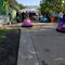 Hansel  amusement park rides 2018 kiddie ride on battery car mini entertainment center proveedor