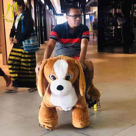 Hansel Amusement park indoor plush animal electric kids ride toys proveedor