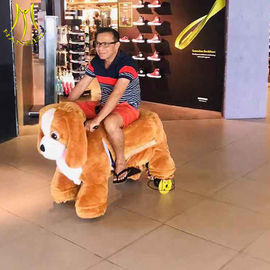Hansel coin operated kiddy ride on stuffed walking animal rides proveedor