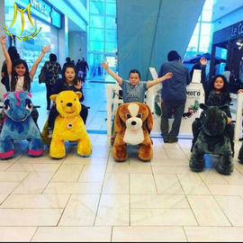 Hansel coin operated kid rides arcade games machine plush animals proveedor
