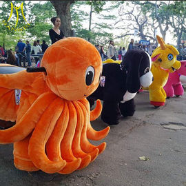 Hansel battery operated ride animal plush zippy toy rides on horse scooter for malls proveedor