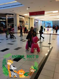 Hansel amusement park walking plush animal electric scooter for mall proveedor