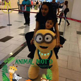 Hansel entertainment stuffed walking indoor rides electric animal scooters proveedor