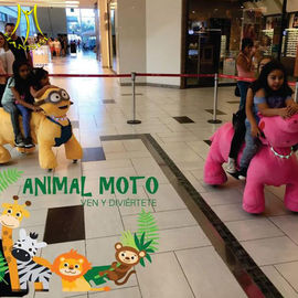 Hansel entertainment stuffed walking indoor rides electric animal scooters proveedor