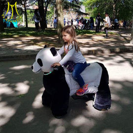 Hansel  coin operated animal panda electric riding animal proveedor