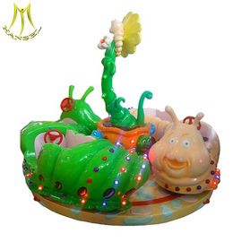 Hansel large electronic fiberglass flower carousel ride for kids proveedor
