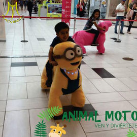 Hansel amusement park games moving electric Plush Animal rides proveedor