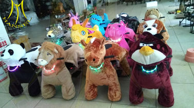 Hansel indoor playground battery operated walking animal stuffed rides proveedor