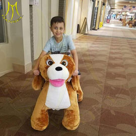 Hansel amusement park electric walking kids animal mountable riding toys proveedor