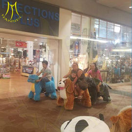 Hansel amusement kids walking battery operated ride on unicorn for mall proveedor