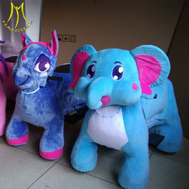 Hansel plush walking animal rideable stuffed horse kids rider for shopping mall proveedor